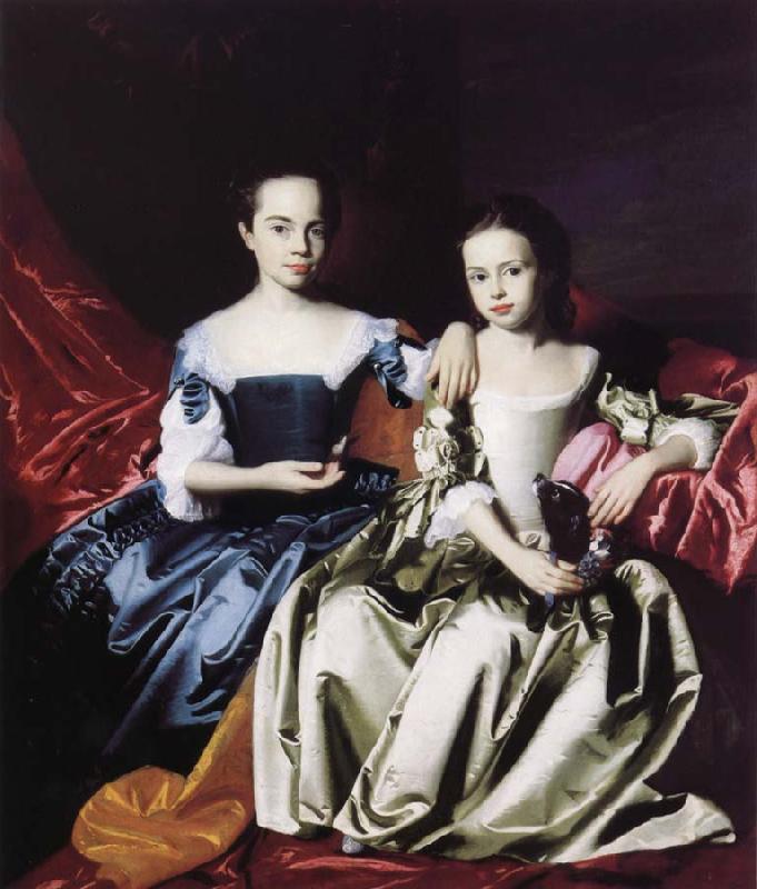 John Singleton Copley Mary and Elizabeth Royall oil painting image